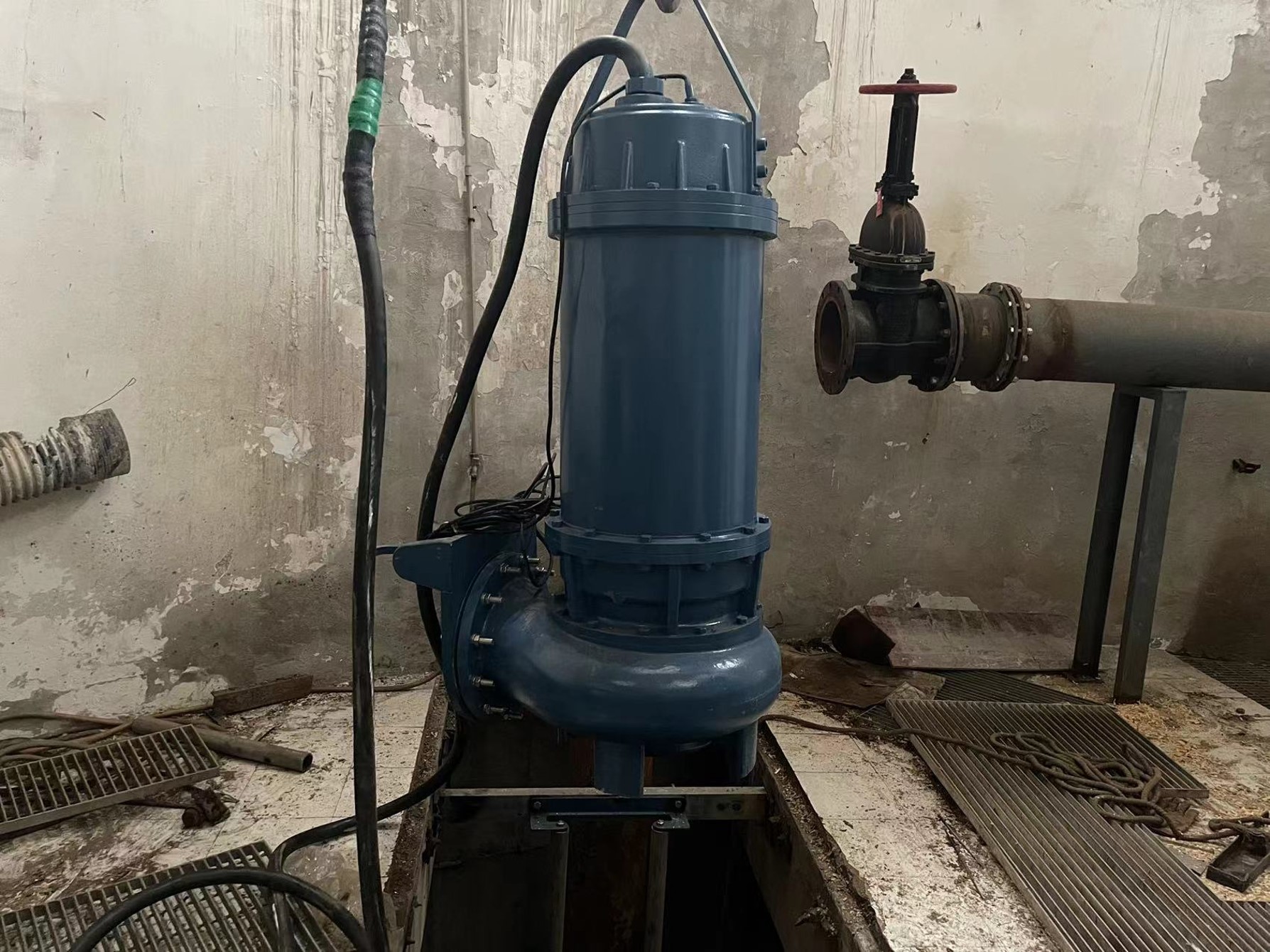 四川瀘州污水泵項目案例